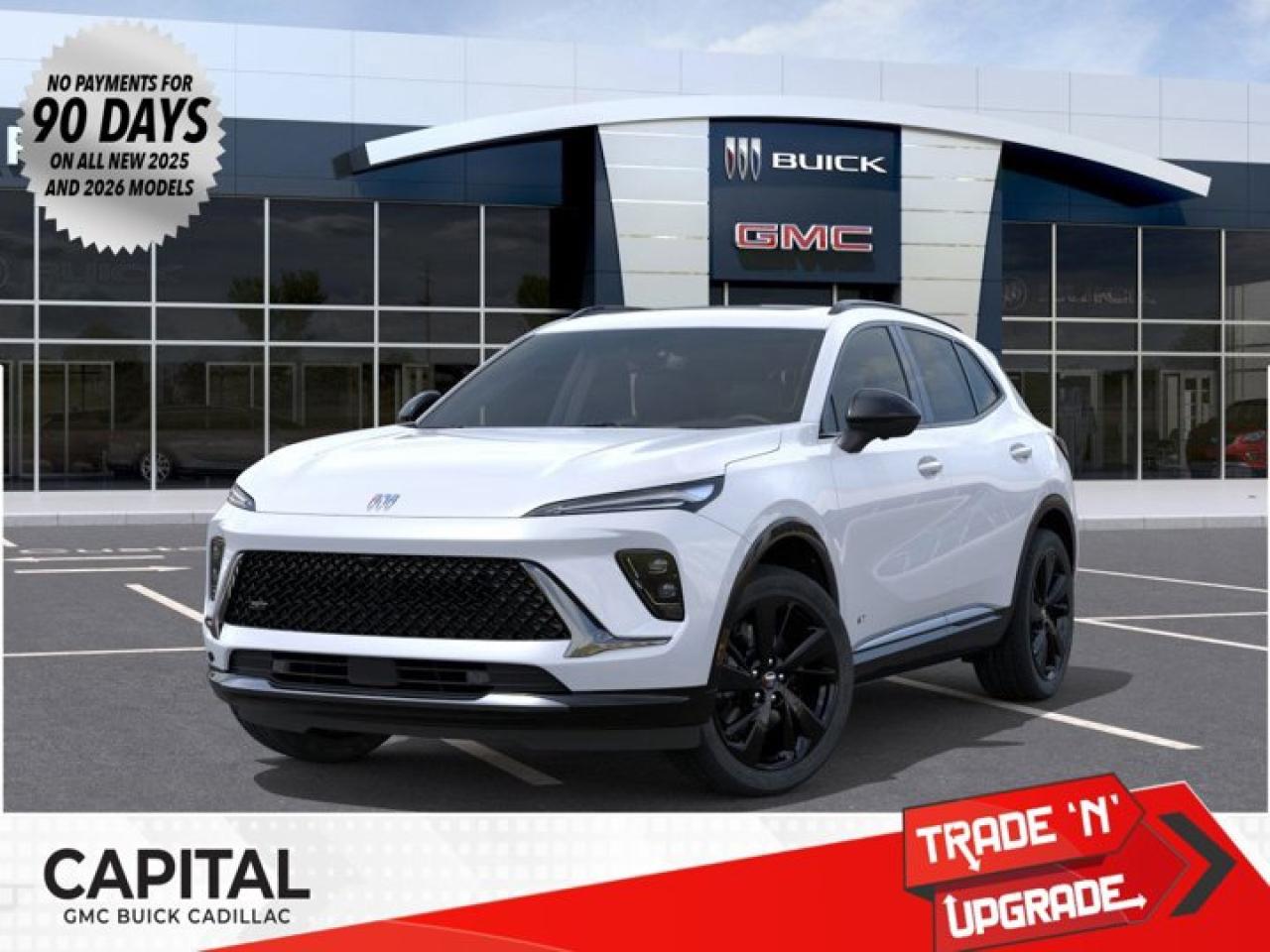 This 2026 Buick Envision in Iridescent White Tricoat is equipped with AWD and Turbocharged Gas I4 2.0L/- TBD  engine.The Buick Envision is a joy to drive and a joy to share. Its sculpted, assertive design combines dynamic lines with head-turning features to elevate expectations of what a luxury SUV can be. Simply kick your foot under the rear bumper or press a button on your key fob to open the standard hands-free power liftgate. From sculpted headlamps, signature waterfall grille to its sculpted, high-tech LED-accented taillamps and crafted chrome details all add to the signature styling of this SUV. Envisions beautifully modern interior is bound to get a few conversations started, with its spacious, welcoming design, thoughtful craftsmanship and premium amenities. The Envision offers two efficient engines: the standard 2.5L DOHC SIDI, or available 2.0L turbo. It also features available all-wheel drive, stability control and adaptive cruise control, allowing you to drive with confidence. Starting with the driver information center, youre able to stay connected to whats going on inside and outside. Envision also comes with an available built-in Wi-Fi hotspot and infotainment system, the myBuick app, Apple CarPlay and Android Auto, staying connected on the go has never been easier or more convenient. Youll also find a comprehensive suite of safety features such as rear cross traffic alert, an intelligent air bag system, safety alert seat, surround vision, lane keep assist and OnStar, all working to help keep you confident on the road.Check out this vehicles pictures, features, options and specs, and let us know if you have any questions. Helping find the perfect vehicle FOR YOU is our only priority.P.S...Sometimes texting is easier. Text (or call) 306-801-9090 for fast answers at your fingertips!Dealer License #914248Disclaimer: All prices are plus taxes & fees. See dealer for Details. Dealer Permit # 914248 See dealer for Details.