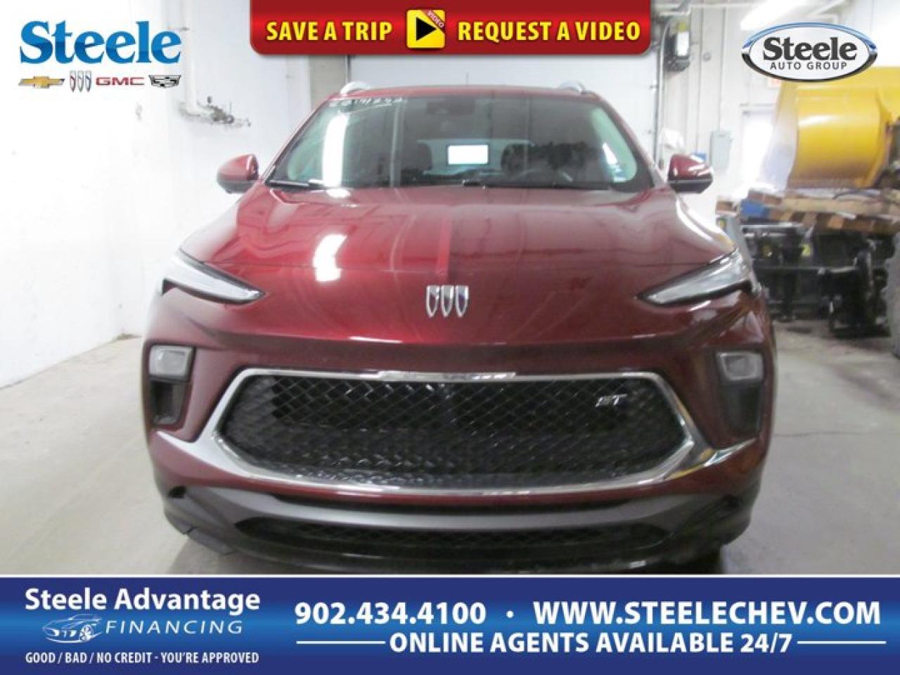 Value Market Pricing, Adaptive Cruise Control, Advanced Technology Package, Experience Buick Package, HD Surround Vision, Power Panoramic Tilt-Sliding Moonroof, Rear Park Assist, Wheels: 19 Gloss Black Aluminum, Wireless Charging.2025 Buick Encore GX Sport Touring *GM Certified* 3.99% Financing OAC 4D Sport Utility Cinnabar Metallic AWD ECOTEC 1.3L Turbo 9-Speed AutomaticGM Certified Details:* 24/7 roadside assistance for 3 months or 5,000 km (whichever comes first)* Exchange policy is 30 days or 2,500 kilometres, whichever comes first* 150+ Point Inspection* 3 months or 5,000 kilometres (whichever comes first) which can be extended or upgraded to an even more comprehensive Certified Pre-Owned Vehicle Protection Plan* 3.99% Financing for 24 Months On Selected Certified Pre-Owned Vehicles 24 Months - 3.99% 36 Months 3.99% 48 Months 3.99% 60 Months - 3.99% 72 Months 4.99% 84 Months - 4.99% Rate valid for the period from January 3, 2026 - March 31, 2026* 1-month OnStar trial and sign up for a paid plan to enjoy the first two months on us. GM Owner Centre and Mobile App. Free SiriusXM TrialWelcome to Steele Chevrolet Buick GMC, the number one volume dealership for new and pre-owned vehicles in Atlantic Canada. Located in Dartmouth, we are also one of the largest dealerships in Canada. No wonder we welcome clients from all over the Maritimes including Halifax, Sackville, and Bedford. Our dealership has grown significantly in the last few years, first in 2003 and then in 2011. In 2022, Steele Chevrolet Buick GMC broke ground on a major upgrade to its installations in order to prepare for new electric vehicles and making sure we can serve the needs of EV buyers and owners for years to come. We are the flagship dealership of the Steele Automotive Group and we believe in a simple approach to running our operation: Focus on the client Customize the purchasing and after-sales experience Transparency and honesty in all of our transactions with full disclosure pricing videos on all service estimates Provide the best value to every client Offer the vehicles our customers want Ensure we know our products and can help our clients Provide the best financing deals in the Maritimes We are your number-one destination for all of your service needs and your one-stop shop for everything related to General Motors trucks, cars, SUVs, and electric vehicles. We also offer a comfortable waiting lounge as your vehicle receives the best service. For a truly unique dealership experience, Steele Chevrolet Buick GMC in Dartmouth is the place to go!