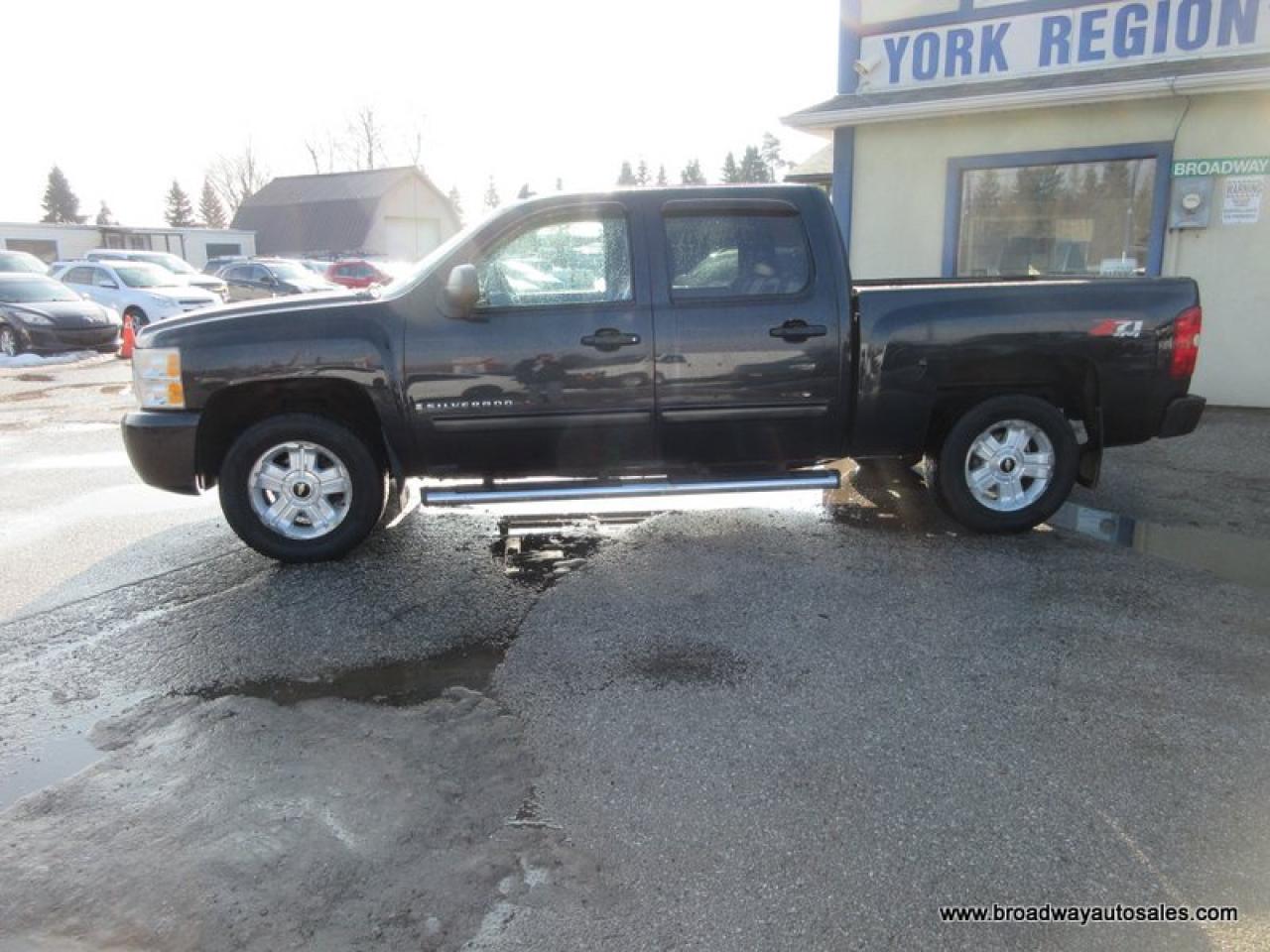 2009 Chevrolet Silverado 1500 GREAT VALUE LT-Z71-EDITION 5 PASSENGER 5.3L - V8.. 4X4.. CREW-CAB.. SHORTY.. LEATHER.. HEATED SEATS.. TRAILER BRAKE.. KEYLESS ENTRY.. Photo