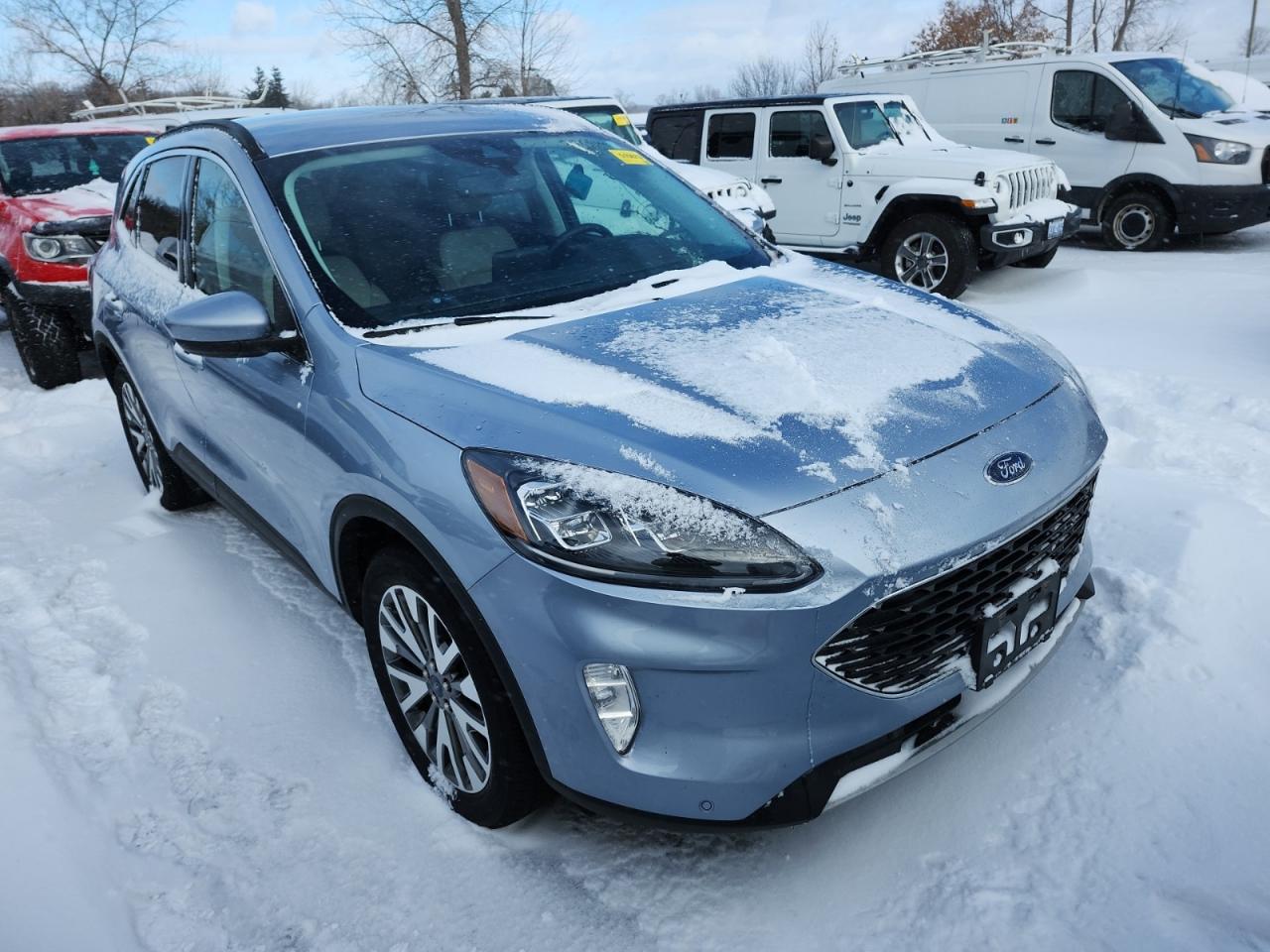 2022 Ford Escape TITANIUM HYBRID | AWD | NO ACCIDENTS | 9 FORD SERV REC Photo3