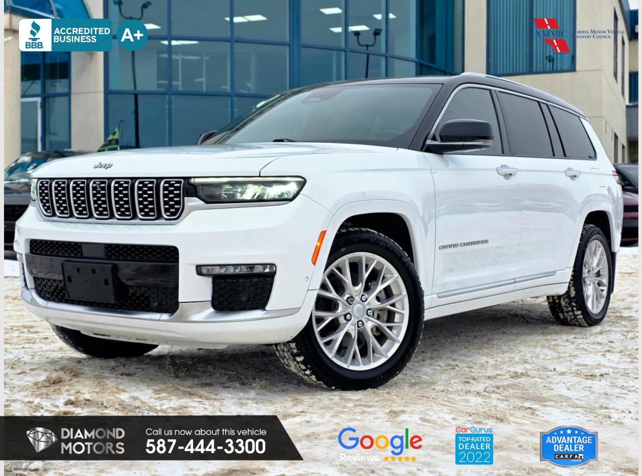 Used 2021 Jeep Grand Cherokee L Summit 4x4 for sale in Edmonton, AB