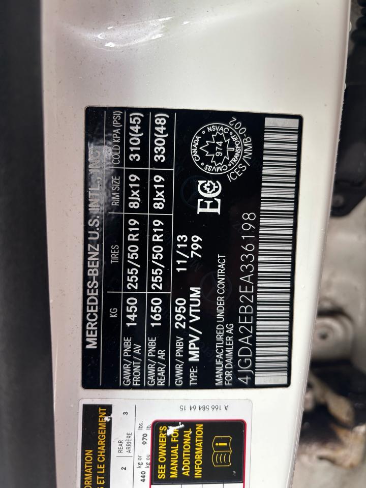 2014 Mercedes-Benz ML-Class 4MATIC 4dr ML 350 BlueTEC Photo