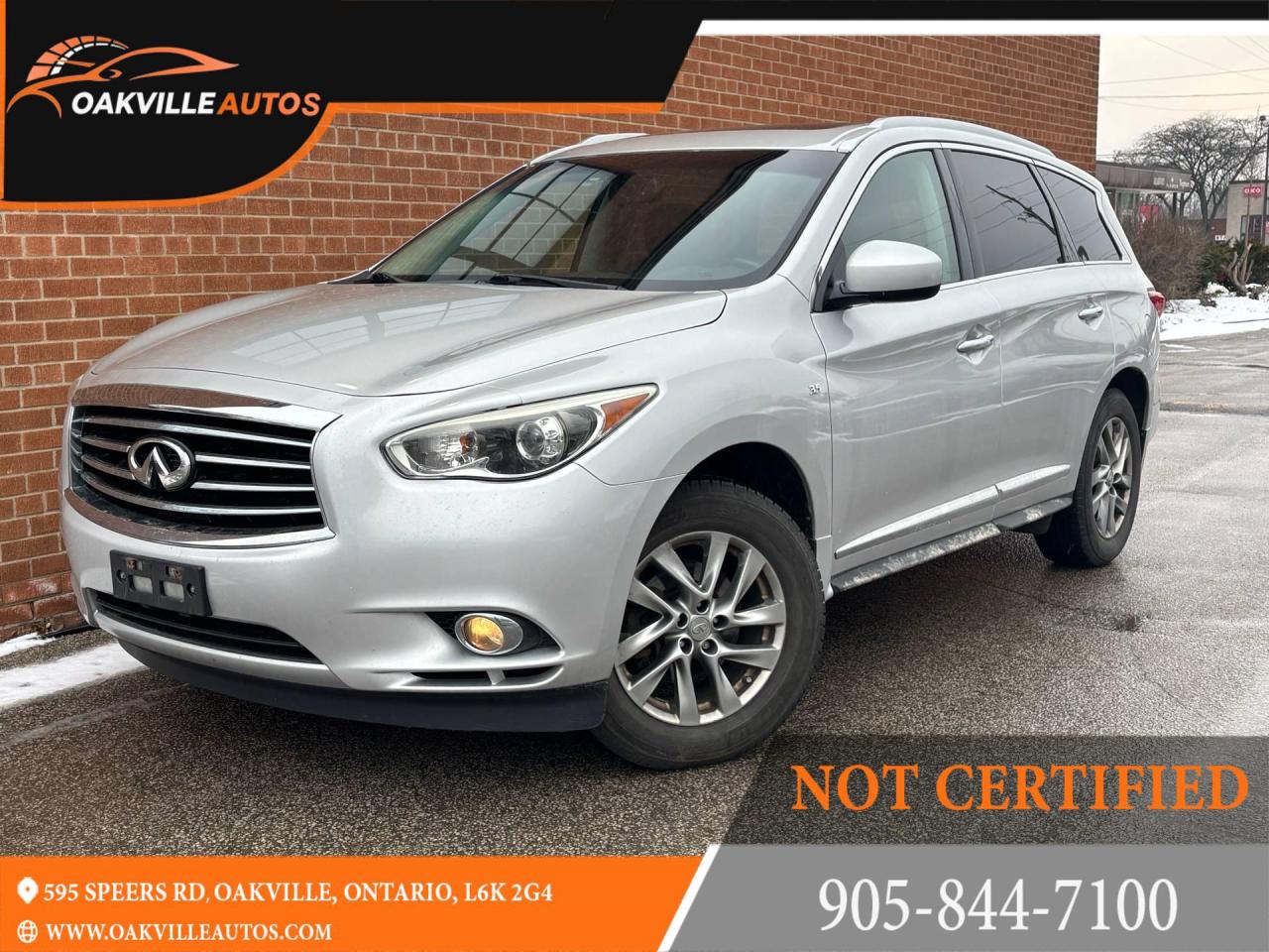 Used 2014 Infiniti QX60 AWD 4dr for sale in Oakville, ON