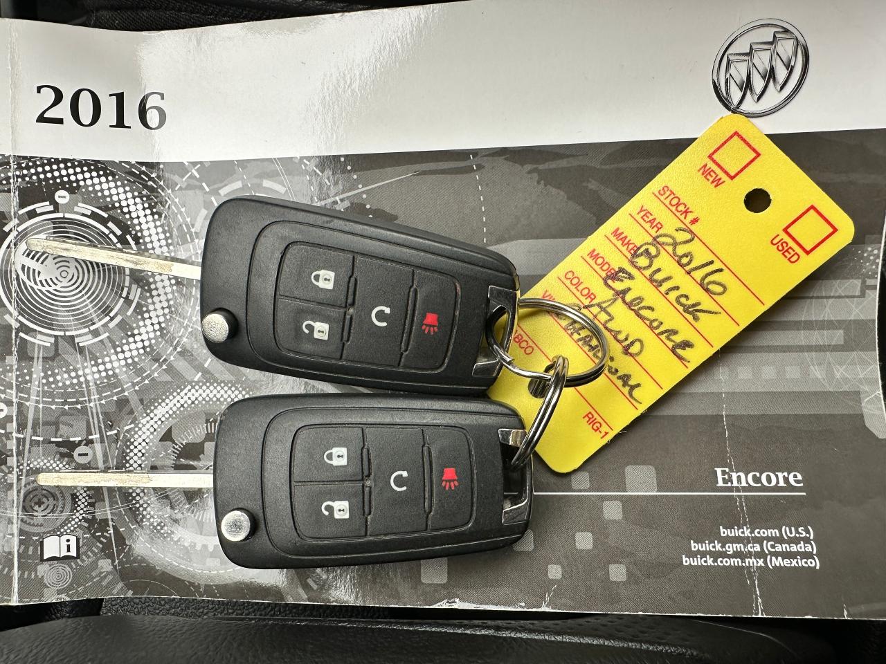 2016 Buick Encore SportTouringAWD NAV Cloth BackupCam XM CD RemStart Photo