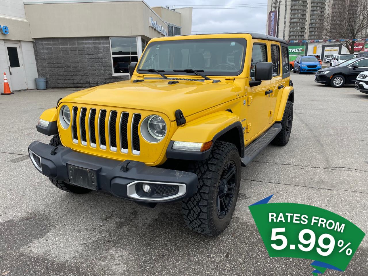 Used 2019 Jeep Wrangler Unlimited Sahara One Owner | No Accidents | Alpine Audio for sale in Kitchener, ON