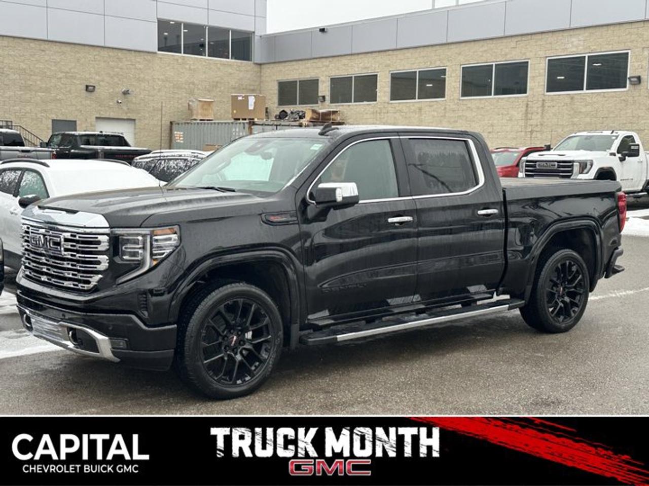 This GMC Sierra 1500 delivers a Gas V8 6.2L/376 engine powering this Automatic transmission. WHEELS, 22 TRANSIT STEEL WHEELS FOR LPO 22 WHEELS AND TIRES, TRANSMISSION, 10-SPEED AUTOMATIC WITH ELECTRONIC PRECISION SHIFT, ELECTRONICALLY CONTROLLED with overdrive, and tow/haul mode and steering column paddle shifters. Includes Cruise Grade Braking and Powertrain Grade Braking (STD), TECHNOLOGY PACKAGE includes (DRZ) Rear Camera Mirror and (UV6) Multicolour 15 Diagonal Head-Up Display.*This GMC Sierra 1500 Comes Equipped with These Options *REAR AXLE, 3.23 RATIO, PREMIUM FLOOR LINERS WITH REMOVABLE CARPET INSERT, FRONT, LPO, CARGO TIE-DOWNS, (4) (dealer-installed), LPO, BODY COLOUR WHEEL ARCH MOULDINGS (dealer-installed), LPO, BLACK SIERRA NAMEPLATES (dealer-installed), LPO, BLACK GMC EMBLEMS (dealer-installed), LPO, 22 (55.9 CM) HIGH GLOSS BLACK MULTI-SPOKE WHEELS LPO wheels will come with 4 steel 22 wheels from the factory with alignment specs set to 22 LPO wheel selected (dealer-installed), GVWR, 7100 LBS. (3221 KG) (STD), ENGINE, 6.2L ECOTEC3 V8 (420 hp [313 kW] @ 5600 rpm, 460 lb-ft of torque [624 Nm] @ 4100 rpm); featuring Dynamic Fuel Management, ENGINE BLOCK HEATER.* Visit Us Today *For a must-own GMC Sierra 1500 come see us at Capital Chevrolet Buick GMC Inc., 13103 Lake Fraser Drive SE, Calgary, AB T2J 3H5. Just minutes away!