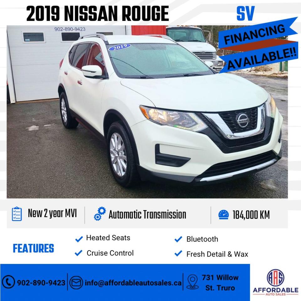 Used 2019 Nissan Rogue SV for sale in Truro, NS