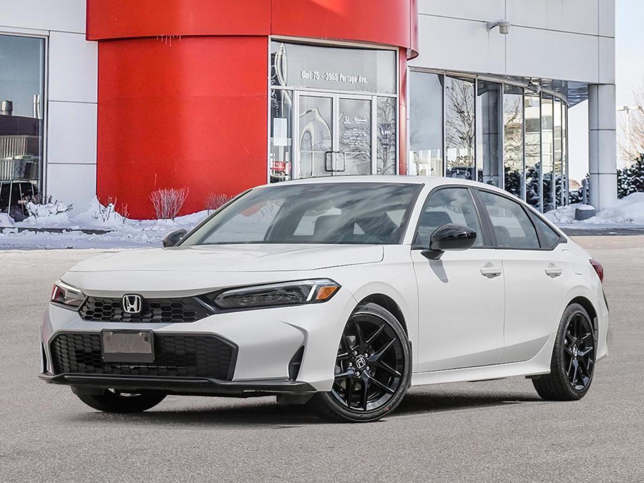 Experience the future of driving with the all-new 2026 Honda Civic Sedan Sport. This cutting-edge vehicle combines sleek design with advanced technology, offering an unparalleled driving experience for the modern urban driver.

Key Features:
- Efficient 2.0L 4-cylinder engine with Front-Wheel Drive
- Innovative CVT transmission with multiple drive modes
- Dual Zone Front Automatic Air Conditioning for personalized comfort
- Heated leather steering wheel and heated front bucket seats
- Advanced safety features including Collision Mitigation and Traffic Jam Assist
- Blind Spot Information System for enhanced awareness
- Adaptive Cruise Control with Low-Speed Follow
- Stunning panoramic sunroof for an open-air experience

At Birchwood Honda West, were excited to offer you this brand-new Civic Sedan. Whether youre ready to reserve, start your purchase, or simply have questions, our team is here to assist. Book a test drive today and experience the future of Honda firsthand. Visit www.birchwoodhondawest.ca to explore your options and take the next step towards owning this remarkable vehicle.
New Vehicle Disclaimer

Disclaimer: The information provided on this vehicle is for general informational purposes only. While we strive to ensure accuracy, vehicle pricing, specifications, and availability are subject to change without notice. Manufacturers Suggested Retail Price (MSRP) may not reflect actual sales price. Additional fees such as taxes, title, registration, and dealership documentation fees may apply.

All new vehicles come with the manufacturers standard warranty unless otherwise specified. Vehicle images are for illustrative purposes only and may not represent the exact model or trim level. Please contact the dealership directly for the most current information, availability, and details.


We are located in the Birchwood Auto Park, at Portage Ave West and the Perimeter.
Dealer permit #5266