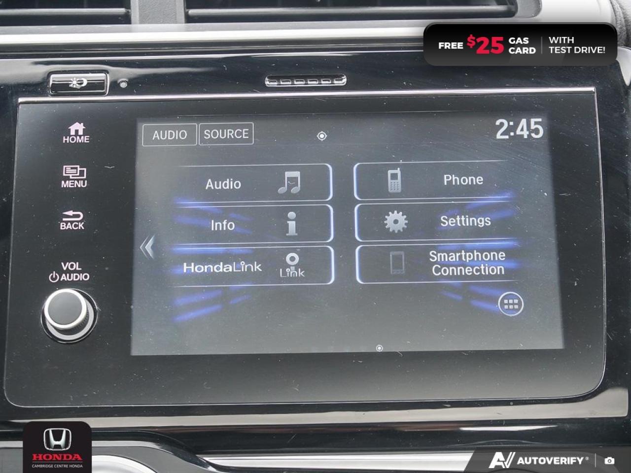 2018 Honda Fit EX APPLE CARPLAY™/ANDROID AUTO™ | HEATED SEATS | REARVIEW CAMERA Photo