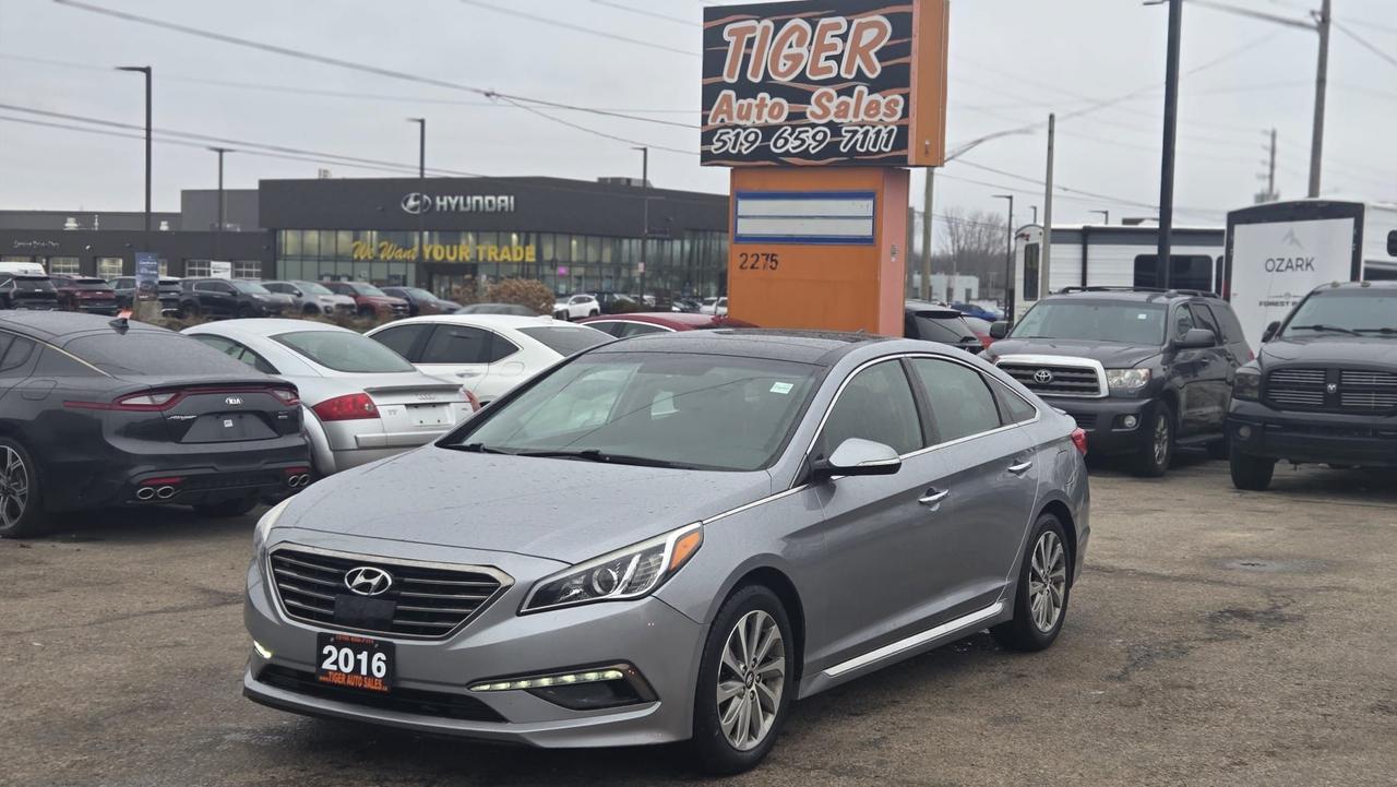 2016 Hyundai Sonata SPORT TECH, 4 CYL, LEATHER, ONLY 177KMS, CERT