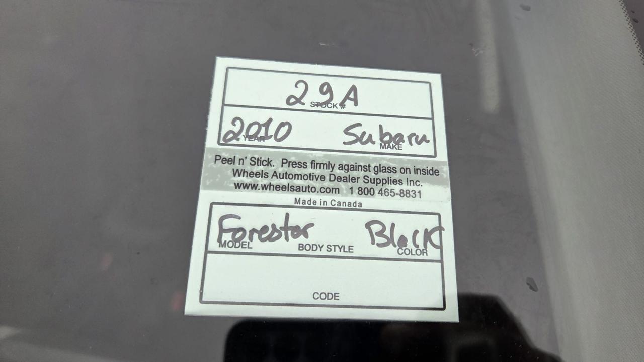 2010 Subaru Forester X Photo