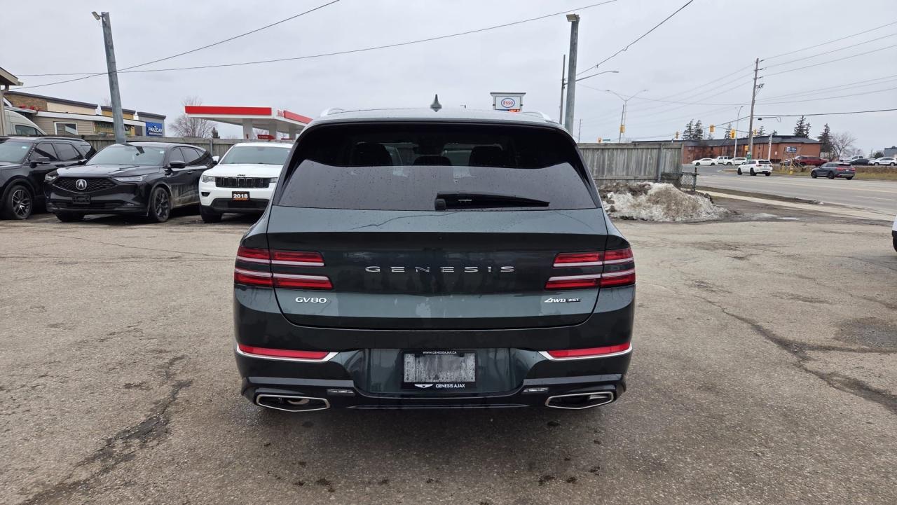 2021 Genesis GV80 ADVANCED, 1 OWNER, 4 CYL, LOADED, CERTIFIED Photo3