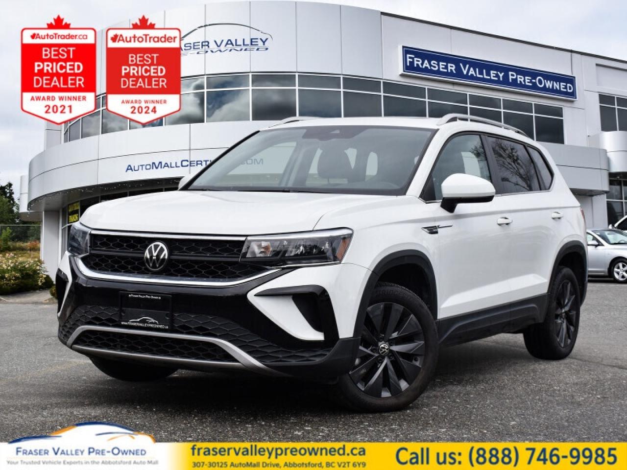 Used 2024 Volkswagen Taos Comfortline  - Low Mileage for sale in Abbotsford, BC