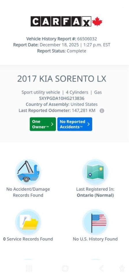 2017 Kia Sorento All-wheel Drive 4dr LX Turbo Photo