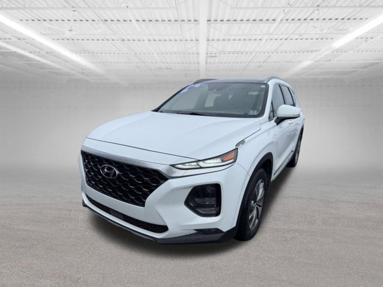 2019 Hyundai Santa Fe Preferred 2.0T AWD | Steele HyundaiExperience comfort, performance, and confidence with this 2019 Hyundai Santa Fe Preferred 2.0T. Powered by a responsive 2.0L Turbocharged engine and equipped with All-Wheel Drive, this SUV is built to handle all seasons while delivering a smooth, confident drive.Inside, enjoy a refined cabin with heated front seats, heated steering wheel, power driver seat, and dual-zone climate controlperfect for Canadian weather. Stay connected and safe with Apple CarPlay & Android Auto, backup camera, blind-spot monitoring, lane keep assist, and forward collision-avoidance assist.With its spacious interior, strong safety ratings, and impressive fuel efficiency for its class, the Santa Fe is ideal for families and daily commuting alike.AWD2.0L Turbocharged EngineApple CarPlay & Android AutoHeated Seats & Steering WheelAdvanced Safety FeaturesFully inspected and ready to driveavailable now at Steele Hyundai.Contact us today to book your test drive!