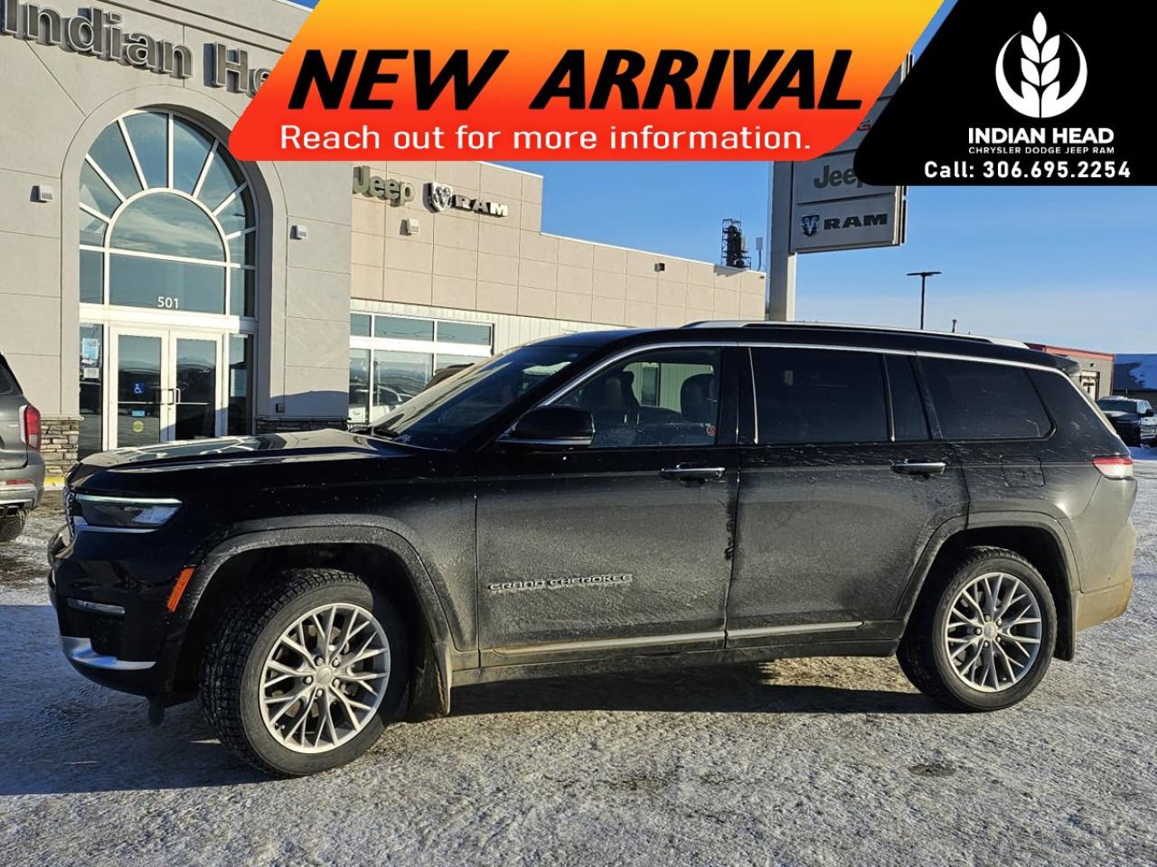 Used 2023 Jeep Grand Cherokee L Summit 4x4 for sale in Indian Head, SK