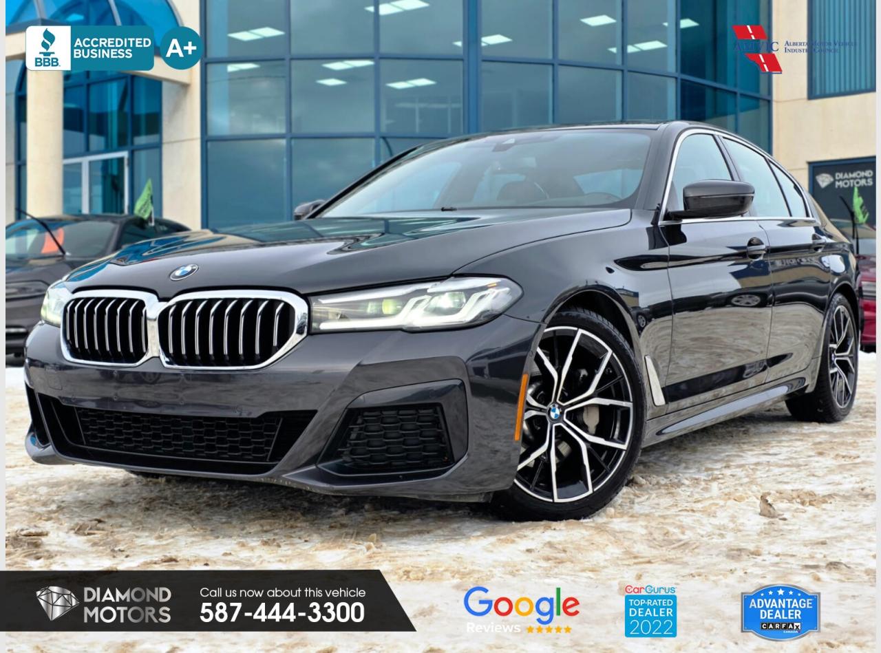 Used 2021 BMW 5 Series 530i xDrive M-Sport Package for sale in Edmonton, AB