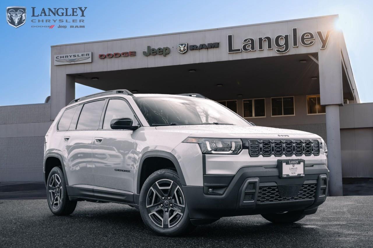 <p><strong>2026 Jeep Cherokee Laredo 4x4</strong></p><p>The 2026 Jeep Cherokee Laredo marks the return of a legend, now exclusively powered by an advanced turbo-hybrid engine that prioritizes efficiency without sacrificing Jeep capability. This redesigned mid-size SUV offers a sophisticated, tech-focused cabin and standard all-wheel drive, making it a versatile choice for modern families and weekend explorers alike.</p><p></p><ul><li><p><strong>Engine</strong>: 1.6L EP Turbo I4 Hybrid (210 hp, 230 lb-ft torque)</p><p></p></li><li><p><strong>Drivetrain</strong>: Jeep Active Drive I 4x4 with rear-axle disconnect and Selec-Terrain®</p><p></p></li><li><p><strong>Fuel Economy</strong>: Estimated as low as 6.3 L/100 km combined</p><p></p></li><li><p><strong>Max Towing</strong>: Up to 1,587 kg (3,500 lbs) when properly equipped</p><p></p></li><li><p><strong>Technology</strong>: 12.3-inch Uconnect® 5 touchscreen and 10.25-inch digital cluster</p><p></p></li><li><p><strong>Safety</strong>: Active Driving Assist, Blind-Spot Monitoring, and Pedestrian Emergency Braking</p><p></p></li></ul><p>Come book a test drive at Langley Chrysler, conveniently located in Langley, British Columbia.</p>*All new vehicle purchases are plus the PDI accessory installs and any price increases provided by the manufacturer. For trucks the accessories will include wheel locks, spray-in liners, and mud flaps. For all other vehicles, wheel locks are standard, other equipment may apply. Confirm with the dealer.

<p>*All prices are net of all manufacturer incentives and/or rebates and are subject to change by the manufacturer without notice. All prices plus applicable taxes, applicable environmental recovery charges, documentation of $599 and full tank of fuel surcharge of $76 if a full tank is chosen.<br />Other items available that are not included in the above price:<br />Tire & Rim Protection and Key fob insurance starting from $599<br />Service contracts (extended warranties) for up to 7 years and 200,000 kms starting from $599<br />Custom vehicle accessory packages, mudflaps and deflectors, tire and rim packages, lift kits, exhaust kits and tonneau covers, canopies and much more that can be added to your payment at time of purchase<br />Undercoating, rust modules, and full protection packages starting from $199<br />Flexible life, disability and critical illness insurances to protect portions of or the entire length of vehicle loan?im?im<br />Financing Fee of $500 when applicable<br />Prices shown are determined using the largest available rebates and incentives and may not qualify for special APR finance offers. See dealer for details. This is a limited time offer.</p>