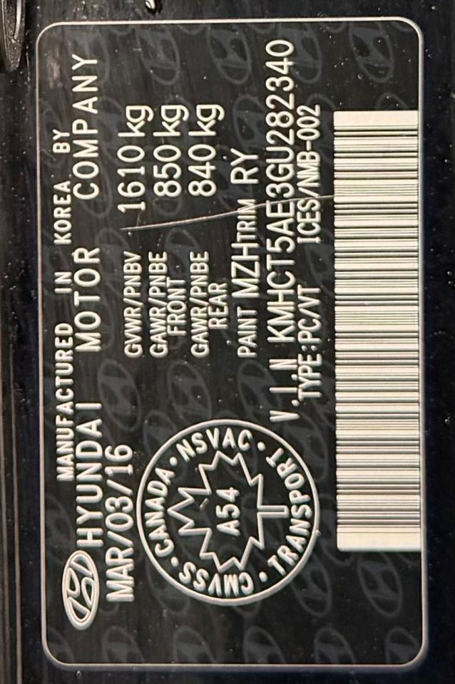 2016 Hyundai Accent GL Photo