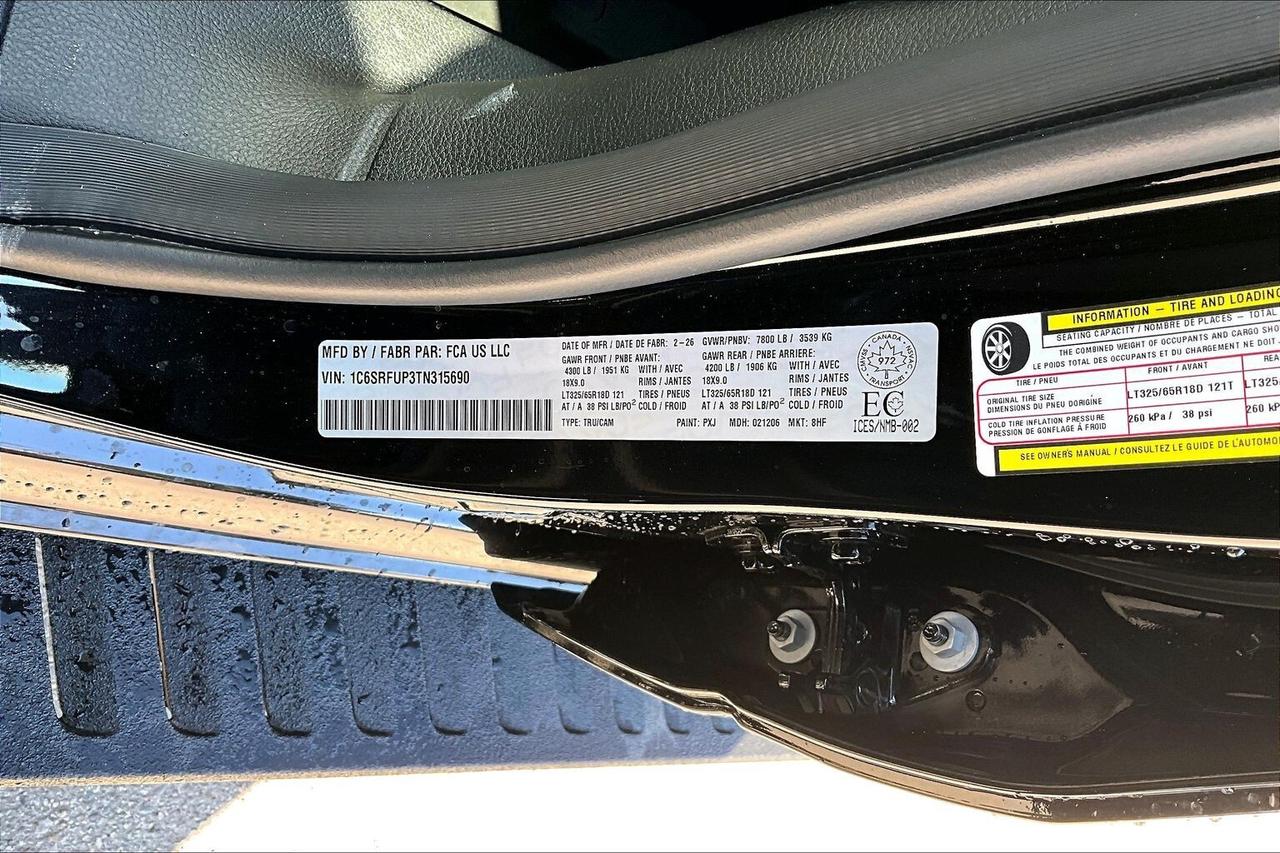 2026 RAM 1500 RHO CREW 4X4 | Red Accents | Pano Roof | Level 1 Photo