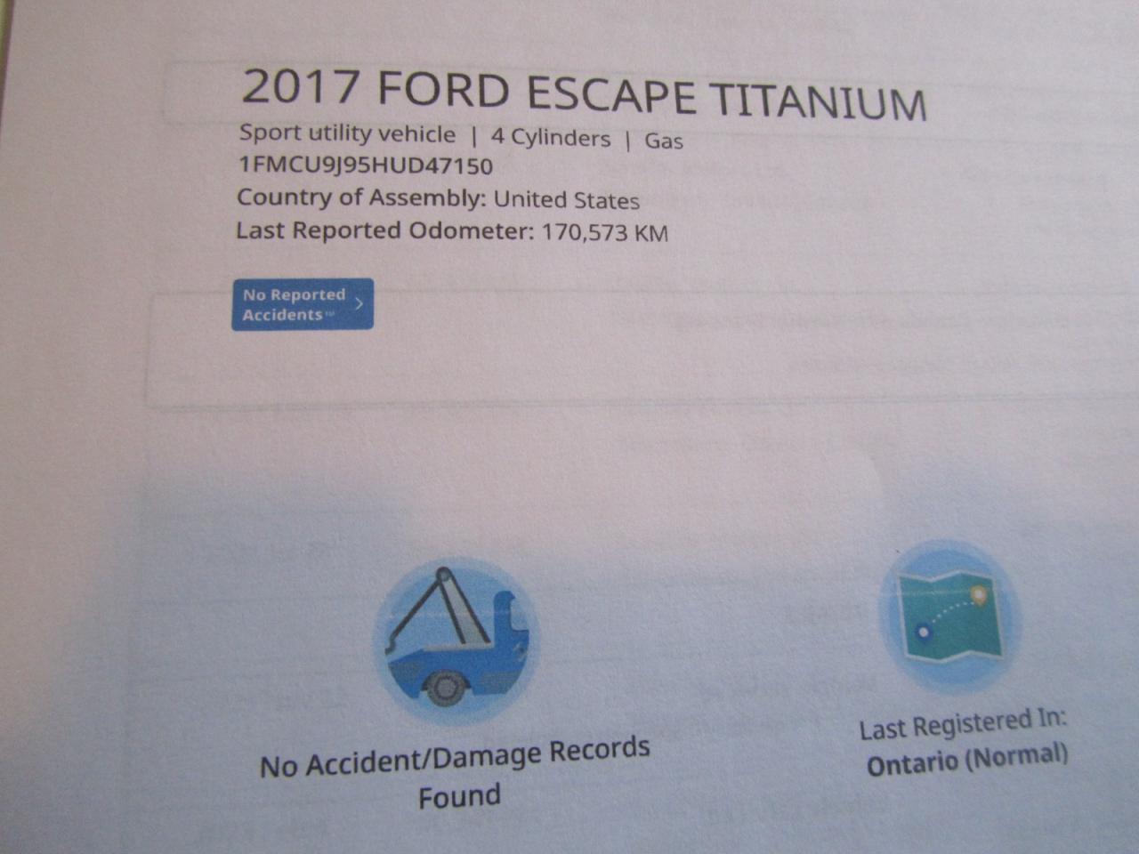 2017 Ford Escape Titanium 4WD Photo