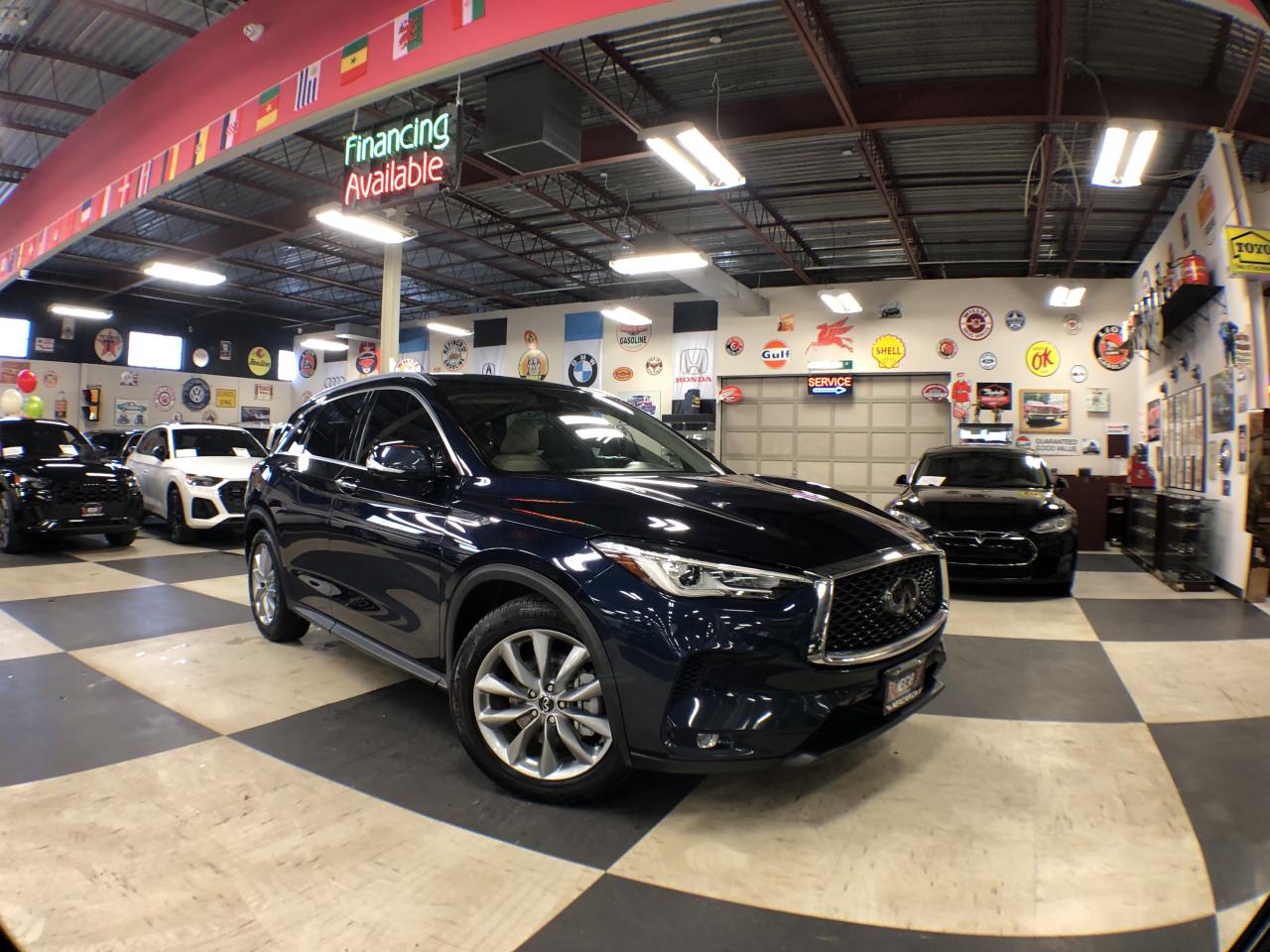 2019 Infiniti QX50 LUXE AWD LEATHER P/SUNROOF NAV CARPLAY B/SPOT CAME