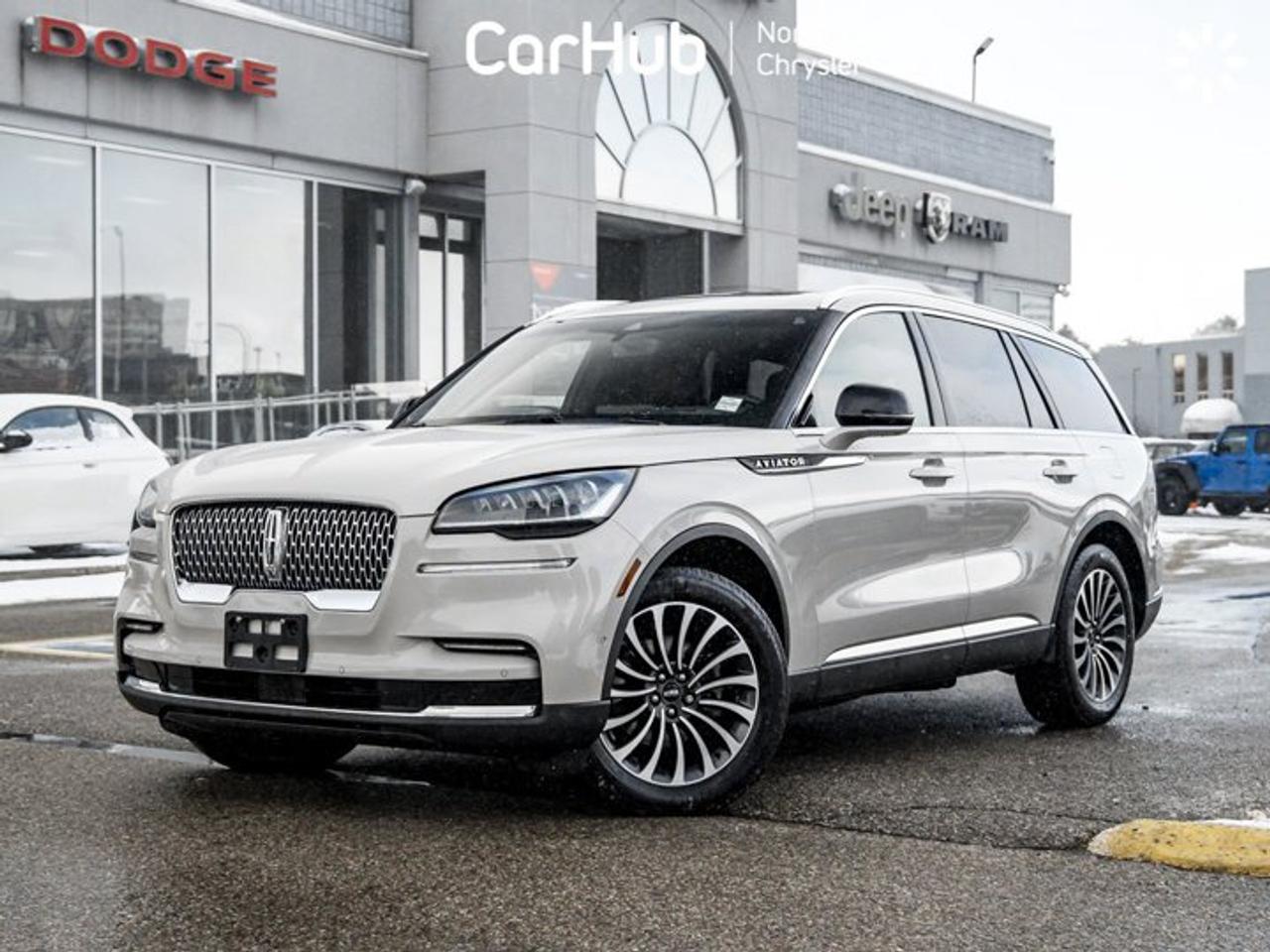 2022 Lincoln Aviator Reserve AWD Panoroof Heated Vented Seats 360 Cam Revel Audio Photo