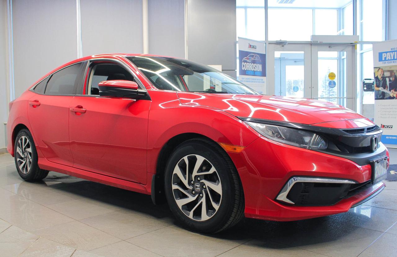 2019 Honda Civic EX HEATED FRONT SEATS - CLOTH UPHOLSTERY - REARVIEW CAMERA Photo