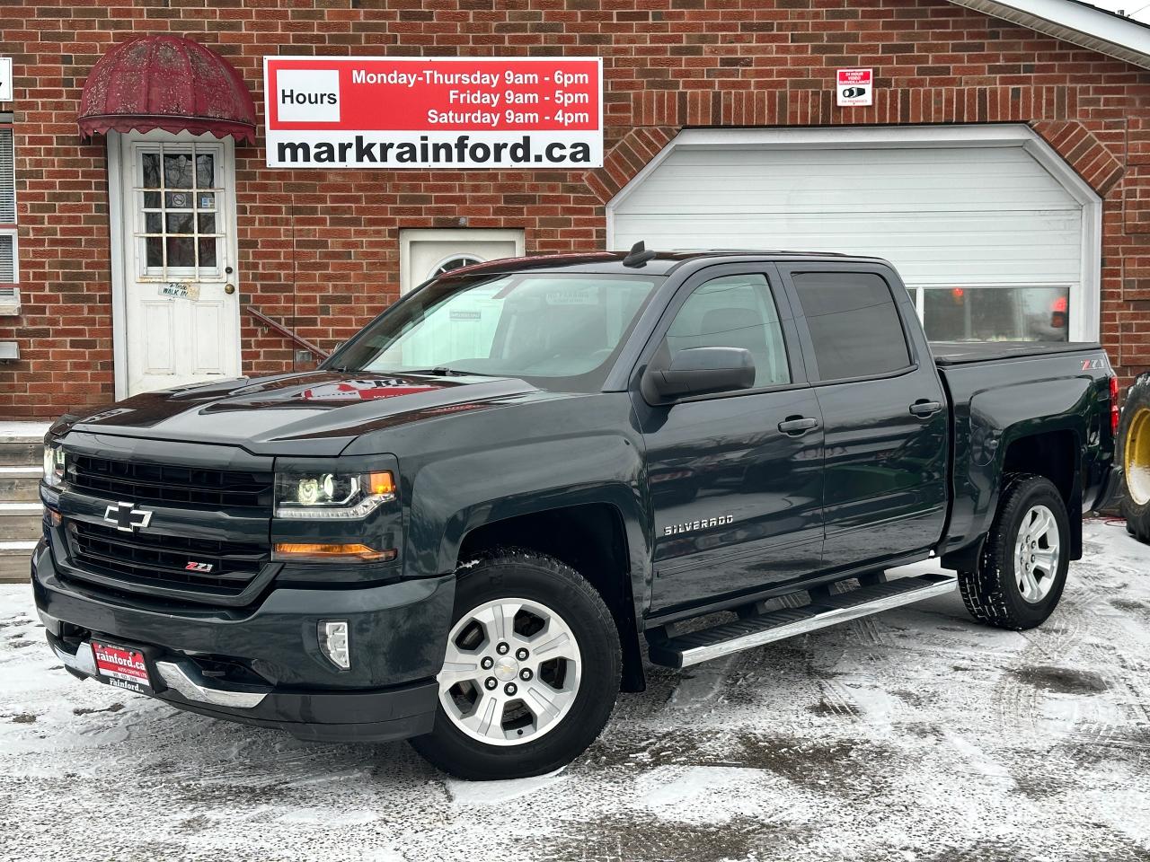 2018 Chevrolet Silverado 1500 LT 4x4 CrewCab 5.3L Heated Cloth 6Pass XM CarPlay Photo0