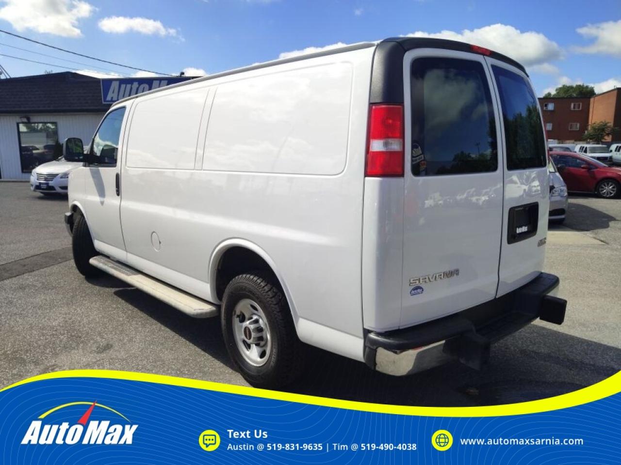 2018 GMC Savana 2500 Work Van Rear-Wheel Drive Cargo Van Photo