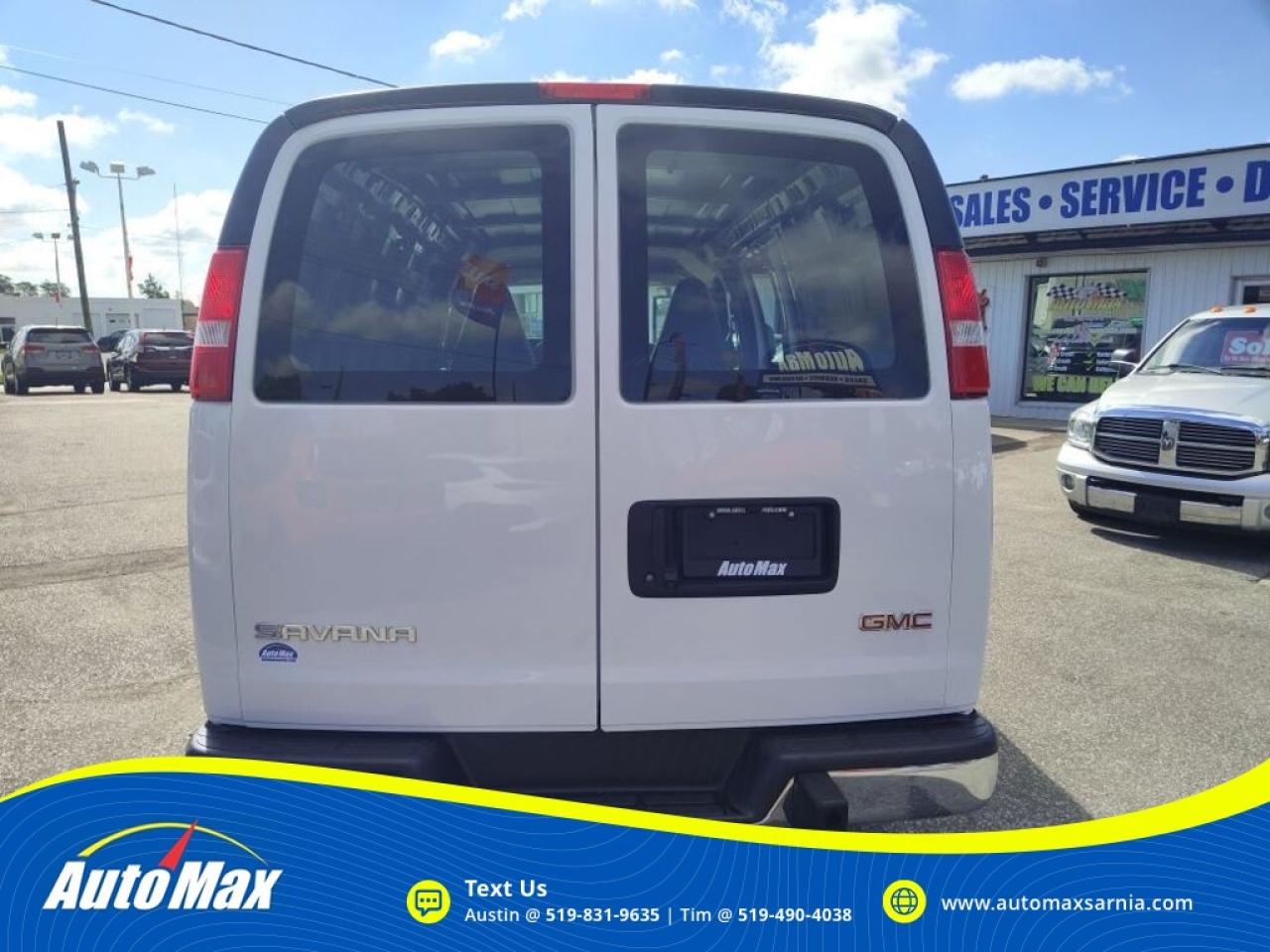 2018 GMC Savana 2500 Work Van Rear-Wheel Drive Cargo Van Photo