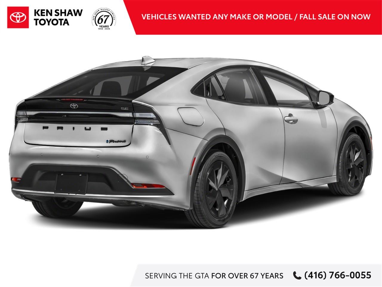 2026 Toyota Prius Plug-In Hybrid SE 5dr Hatchback Photo