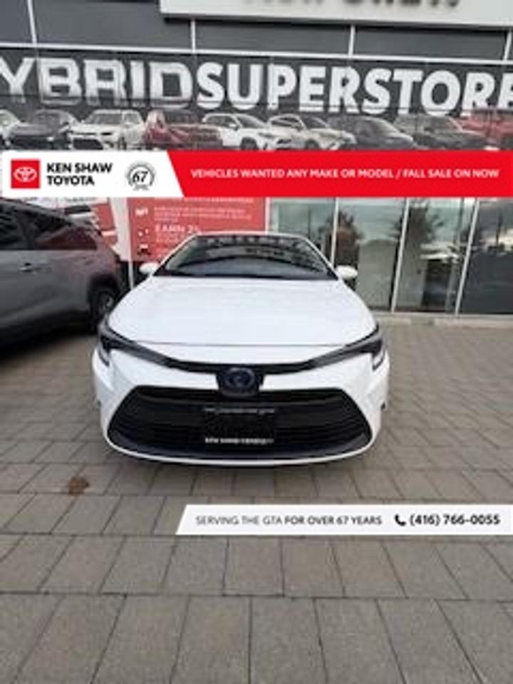 2025 Toyota Corolla Hybrid LE 4dr Front-Wheel Drive Sedan Photo