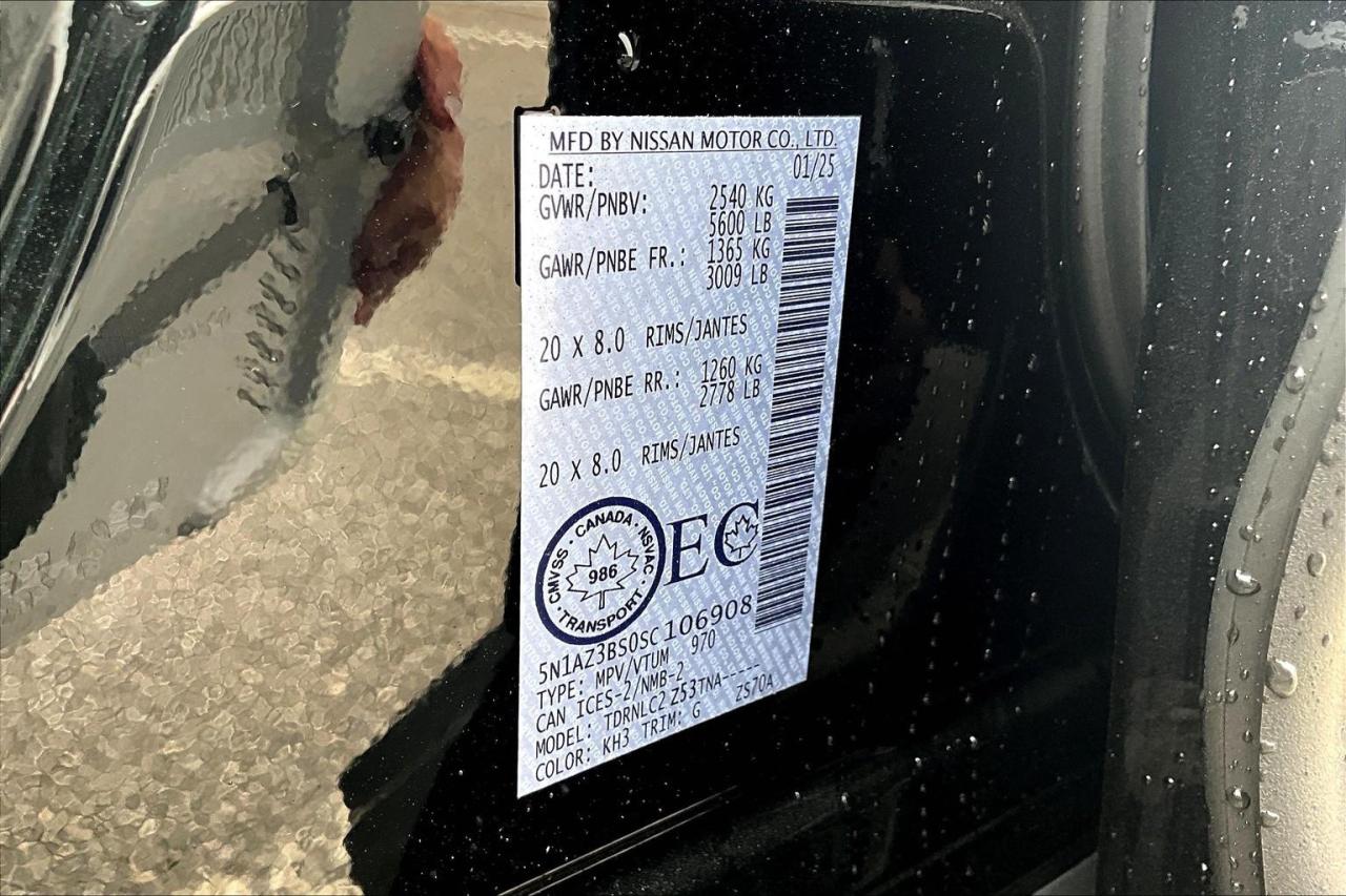 2025 Nissan Murano SV 4dr All-wheel Drive Photo