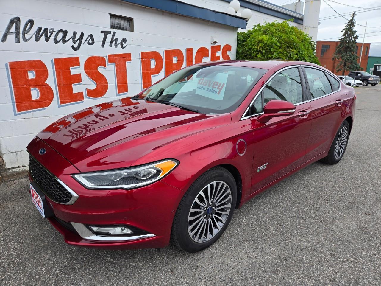2018 Ford Fusion Energi Platinum 4dr Front-Wheel Drive Sedan Photo