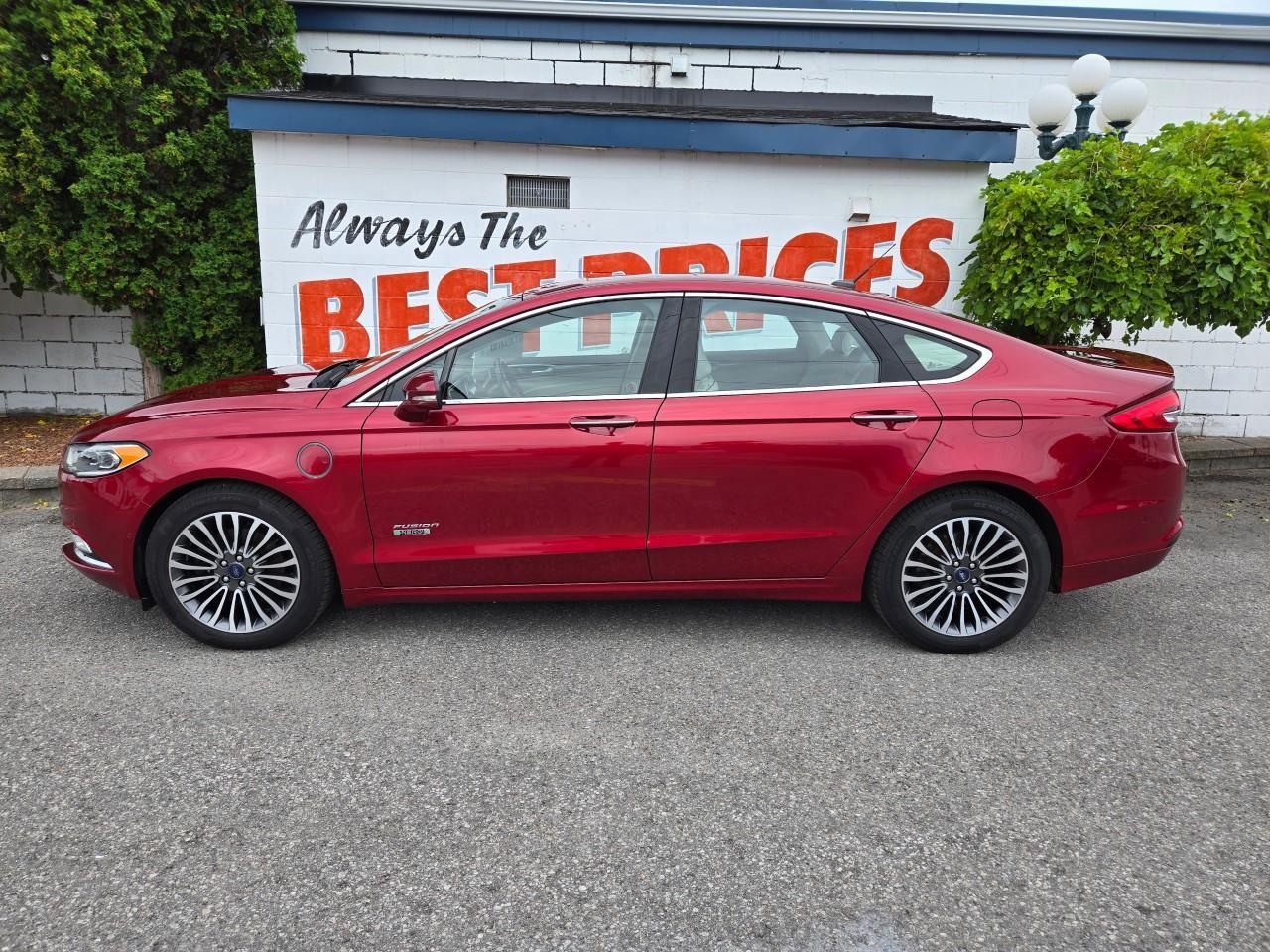 2018 Ford Fusion Energi Platinum 4dr Front-Wheel Drive Sedan Photo