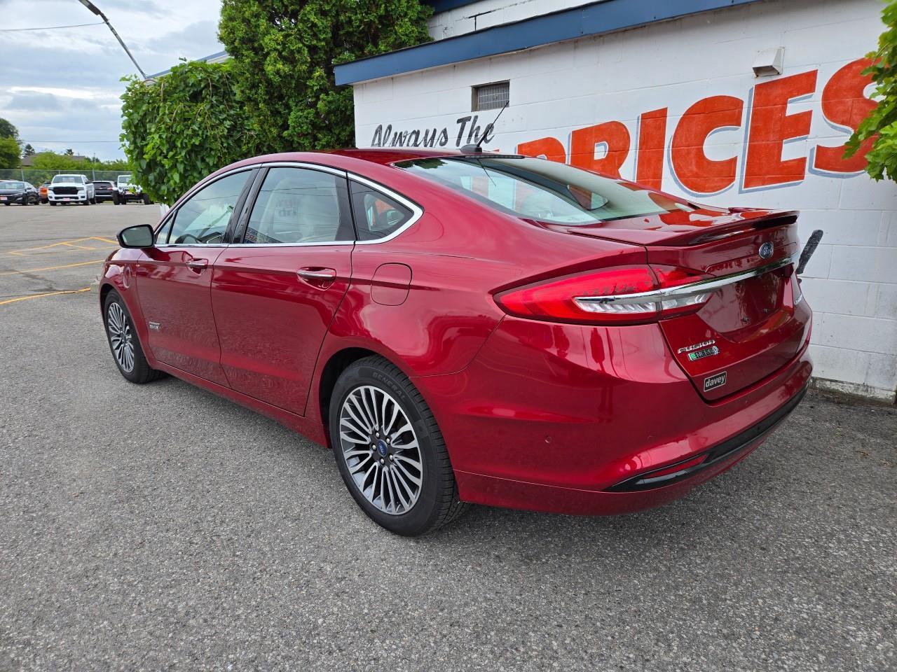 2018 Ford Fusion Energi Platinum 4dr Front-Wheel Drive Sedan Photo