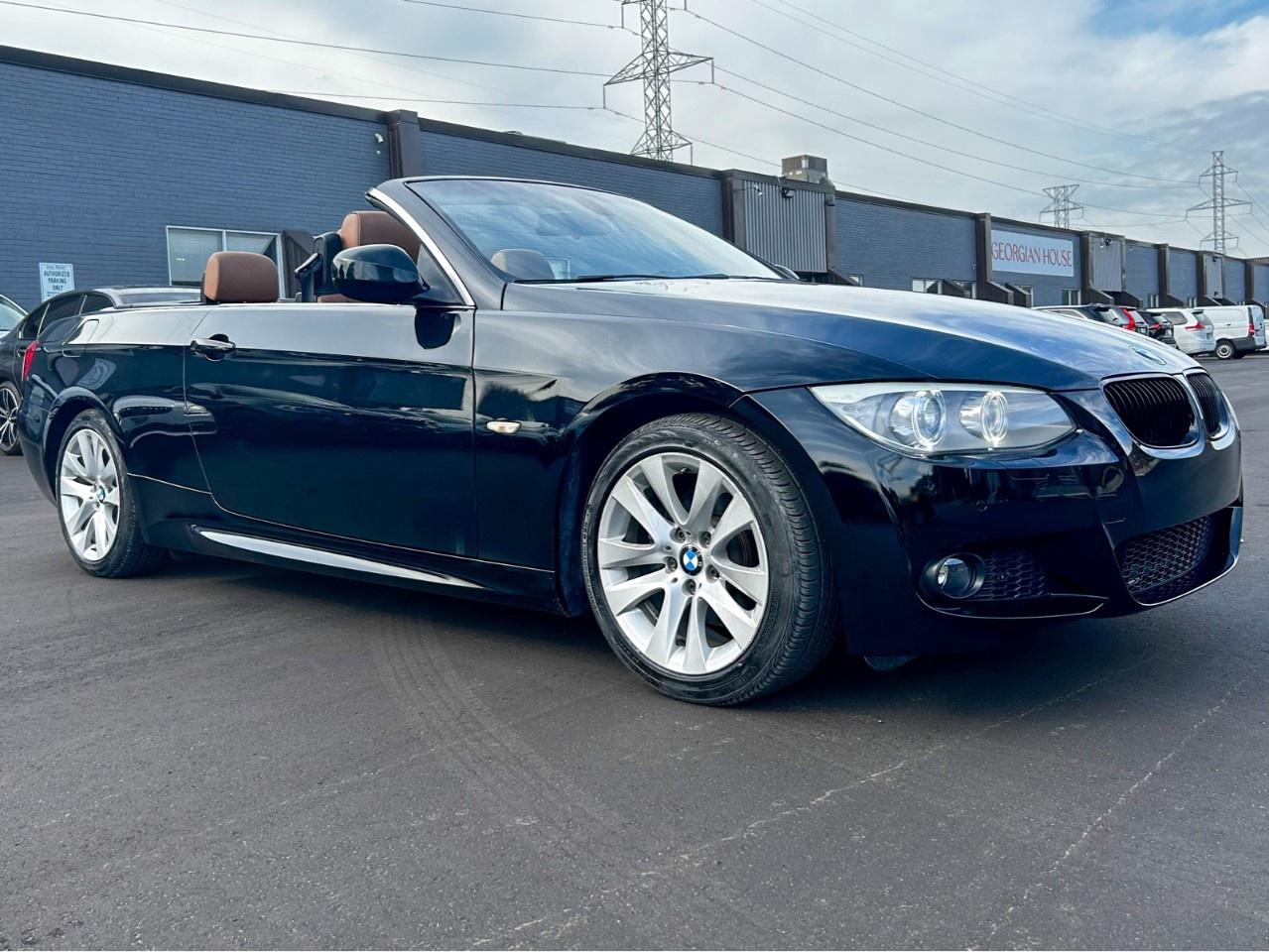 2012 BMW 3 Series Convertible / Low kilometers / Saddle brown leather Photo