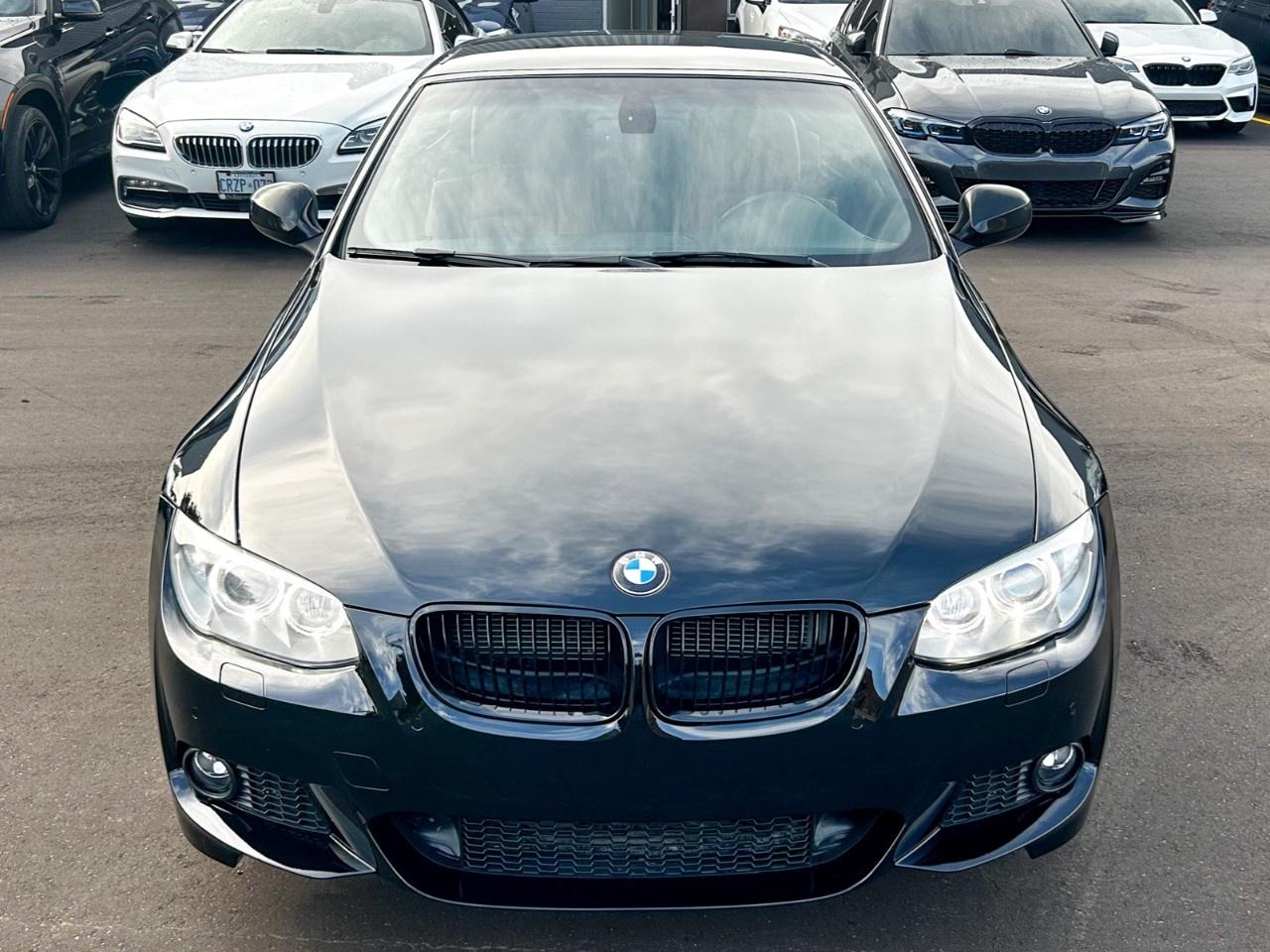 2012 BMW 3 Series Convertible / Low kilometers / Saddle brown leather Photo3
