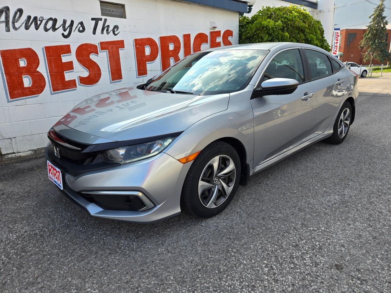 2020 Honda Civic LX 4dr Sedan Photo3