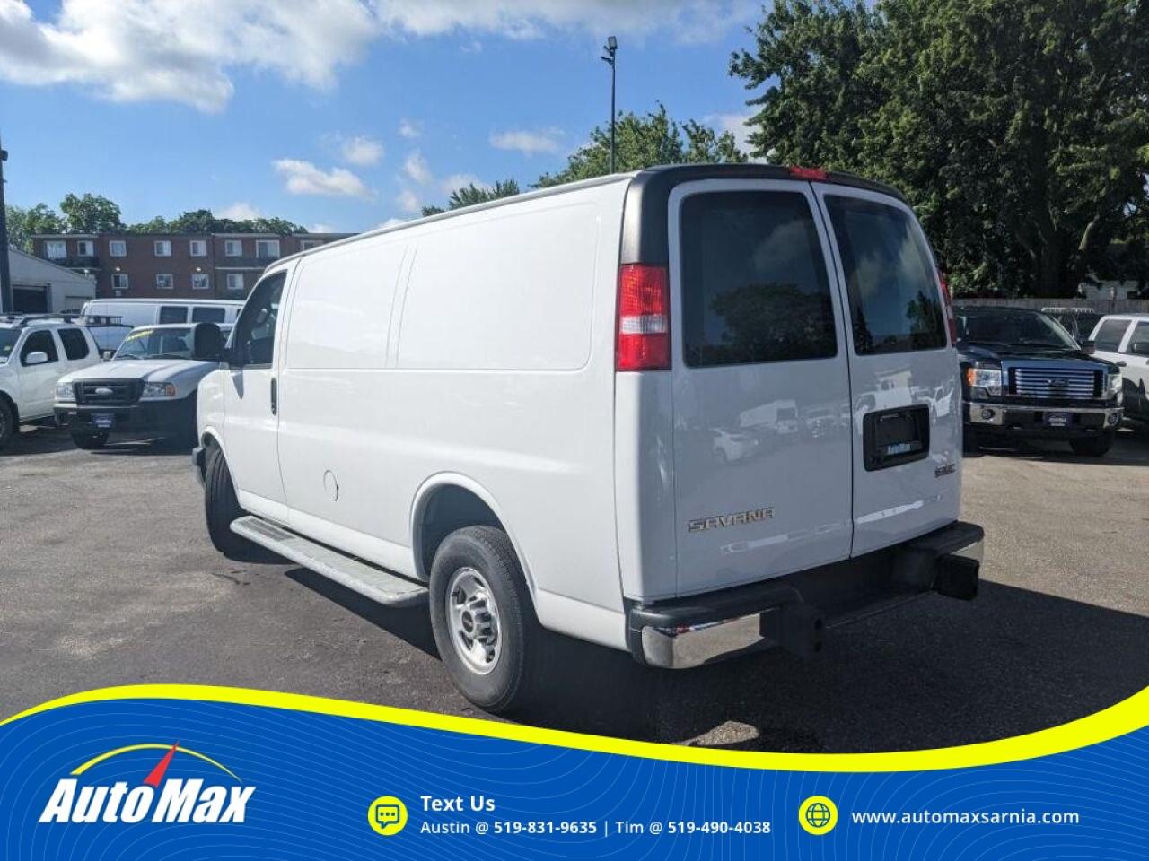 2019 GMC Savana 2500 Work Van Rear-Wheel Drive Cargo Van Photo