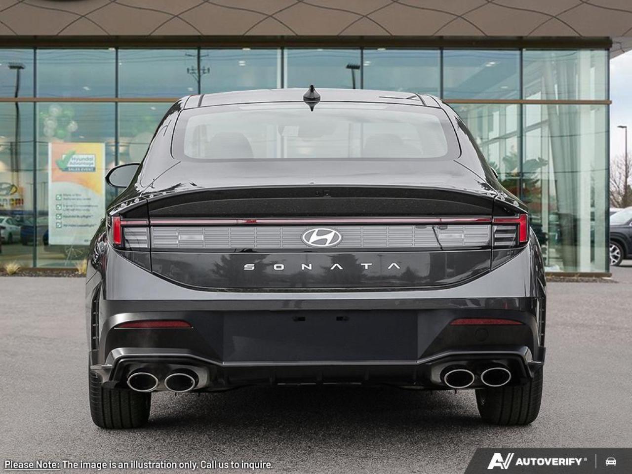 2025 Hyundai Sonata N-Line Ultimate 4dr Front-Wheel Drive Sedan Photo4