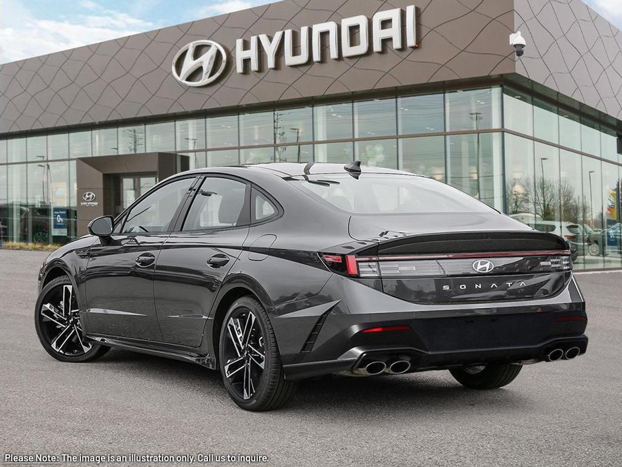 2025 Hyundai Sonata N Line 4dr Front-Wheel Drive Sedan Photo3