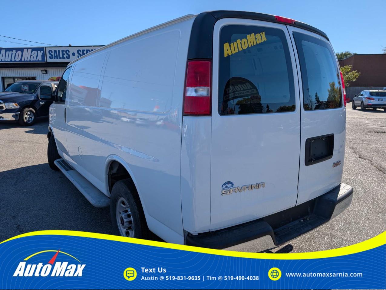 2019 GMC Savana 2500 Work Van Rear-Wheel Drive Cargo Van Photo