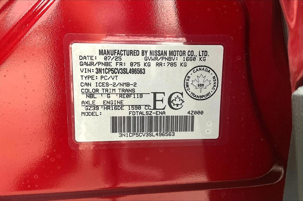 2025 Nissan Kicks Play SV 4dr Front-Wheel Drive Photo