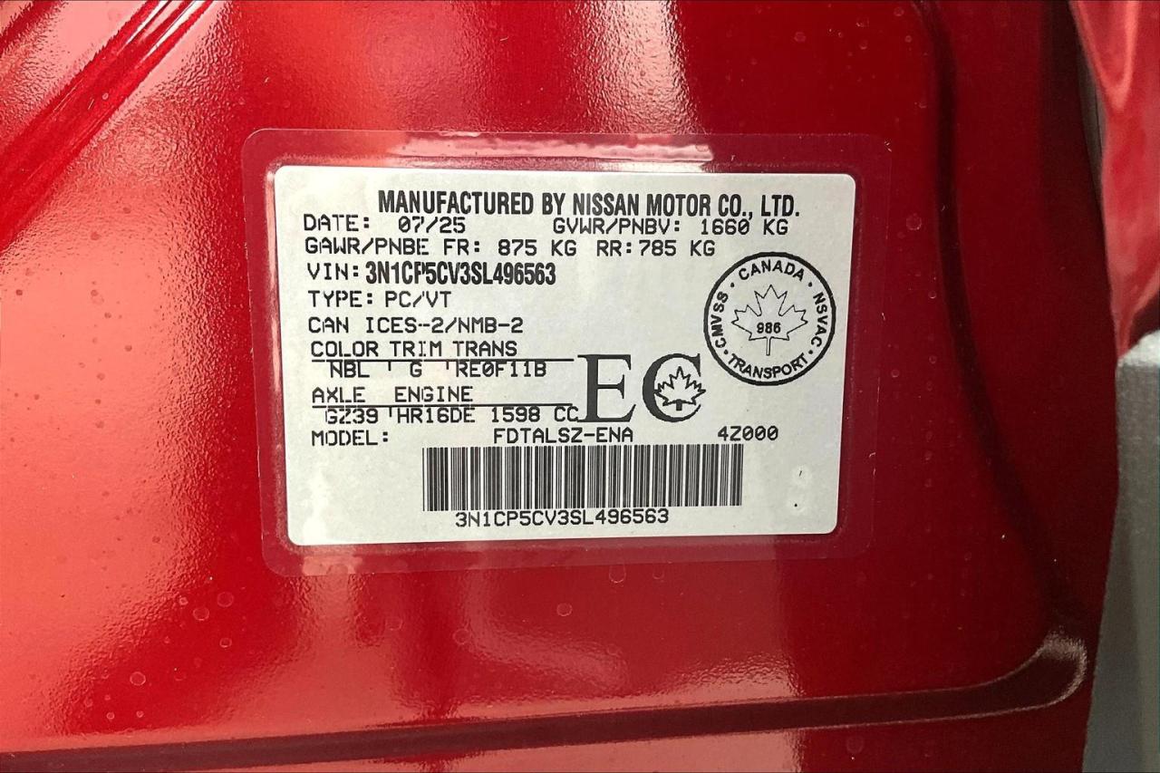 2025 Nissan Kicks Play SV 4dr Front-Wheel Drive Photo