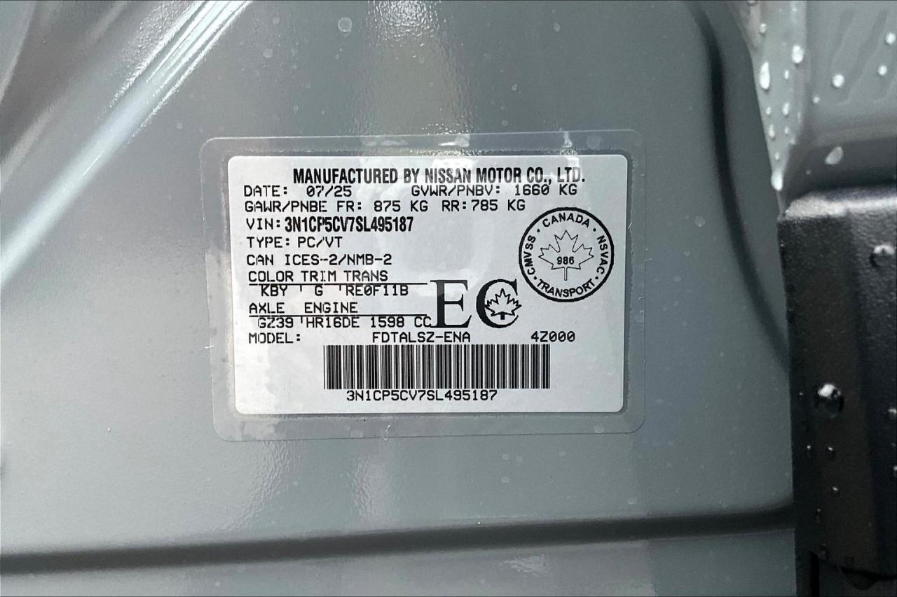 2025 Nissan Kicks Play SV 4dr Front-Wheel Drive Photo