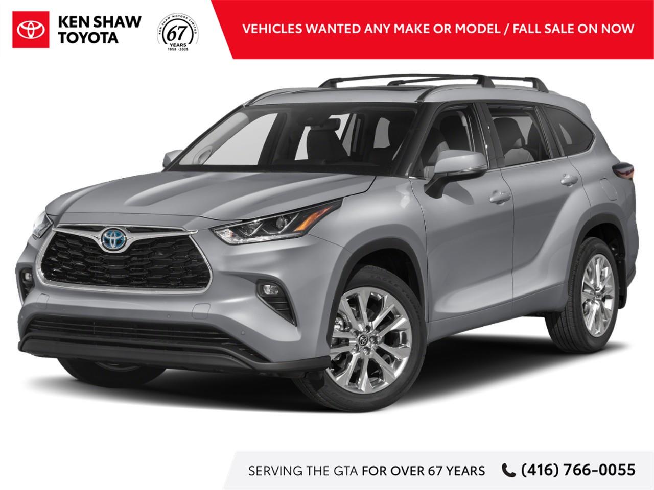 2025 Toyota Highlander Hybrid Limited 4dr All-Wheel Drive Photo