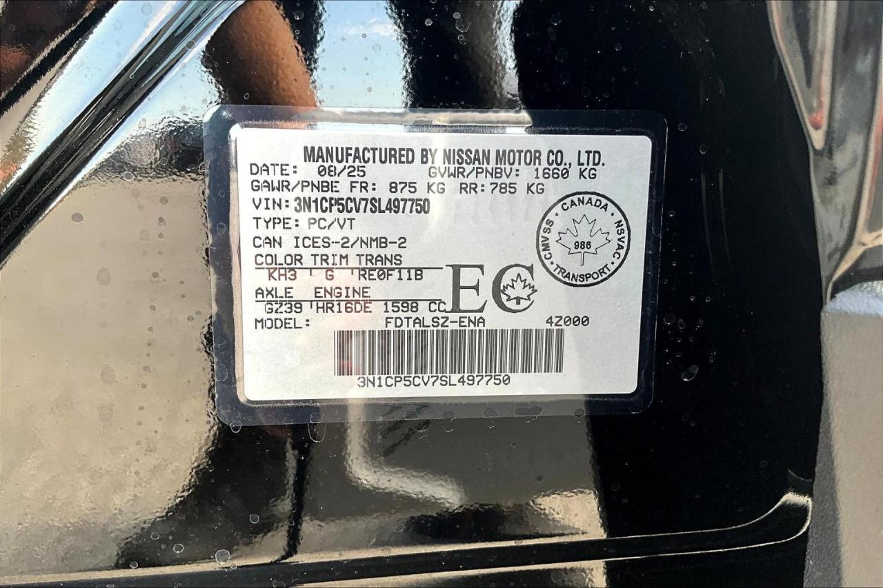 2025 Nissan Kicks Play SV 4dr Front-Wheel Drive Photo