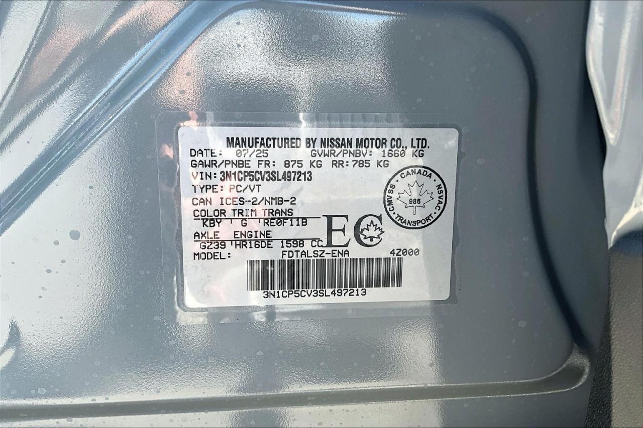 2025 Nissan Kicks Play SV 4dr Front-Wheel Drive Photo